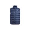 Essentials 3-Stripes Light Down Vest With Contrasting Stand-Up Collar And Zip Men Vest Navy-Blue IK3210