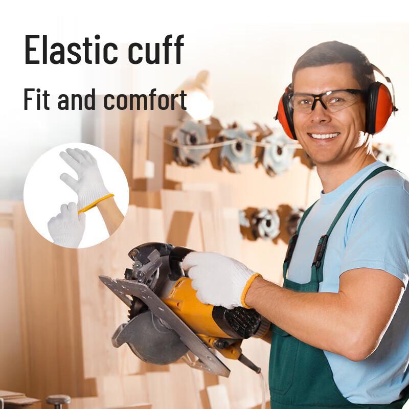Deli LQ624 Yarn Work Gloves