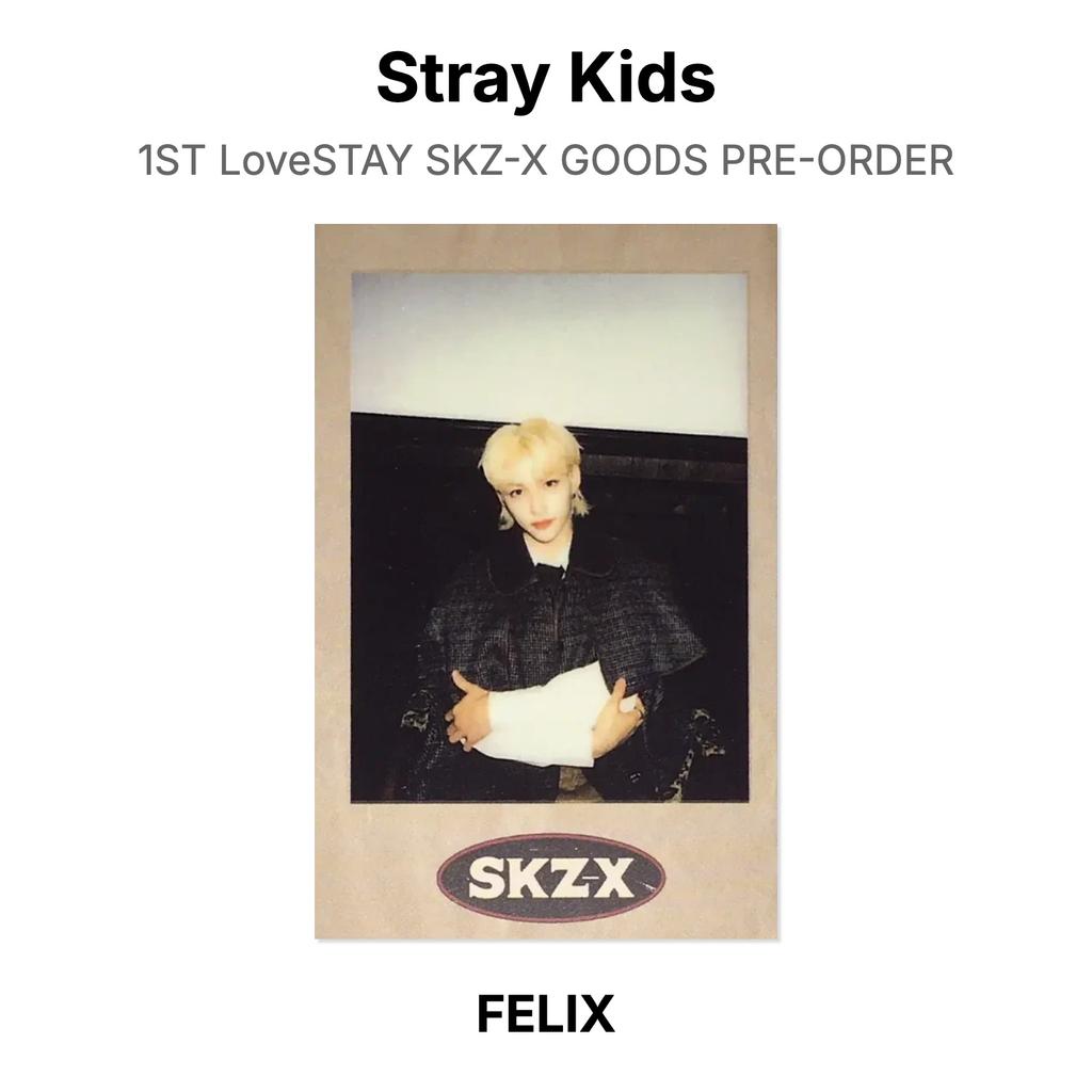 Stray Kids 1-й LoveSTAY SKZ-X ТОВАРЫ ПРЕДЗАКАЗ Официальная фотокарточка