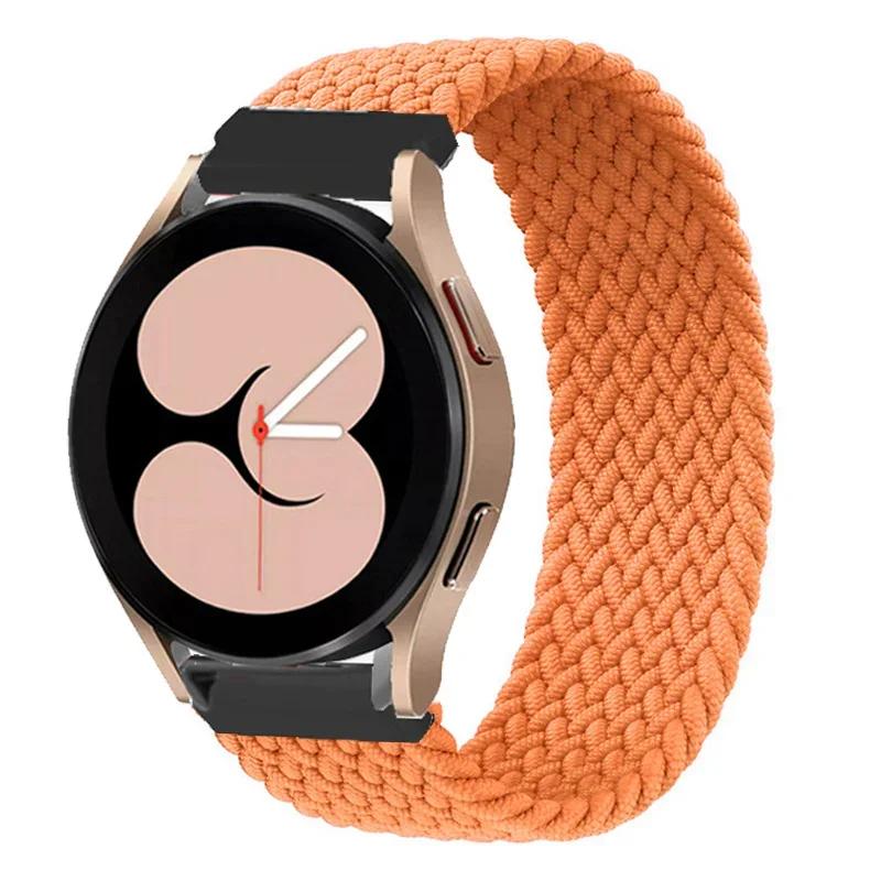 20 мм 22 мм ремешок для Samsung Galaxy watch 4 5 6 Pro Classic Gear S3 44 мм 40 мм 45 мм браслет correa Huawei watch GT 2e 3 4 ремешок