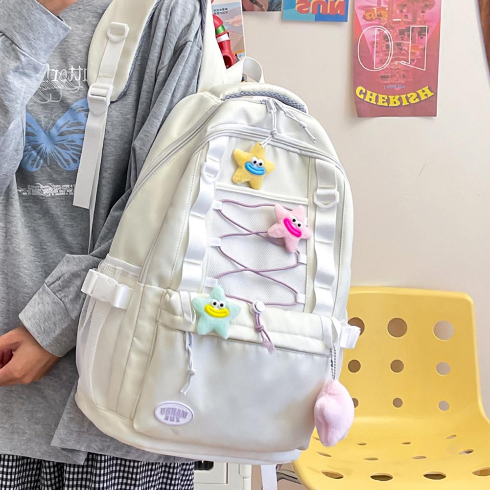 Рюкзак для женщин, многокарманный рюкзак, большой емкости, нейлоновый рюкзак на молнии для путешествий, поездок на работу и отдыха