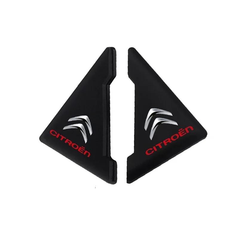2Pcs Car Door Corner Protectors Scratch-Resistant Anti-Collision Covers for Citroen C1 C3 C4 C5 Cactus C-ELYSEE DS4 DS5 Berlingo ann123