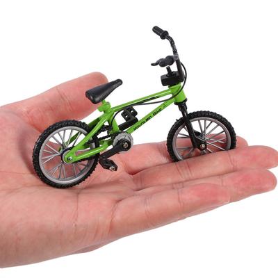 Finger Bmx Bike Toys для мальчиков Мини-велосипед с тормозной веревкой Сплав BMX Функциональная модель горного велосипеда Игрушки для детей Подарок