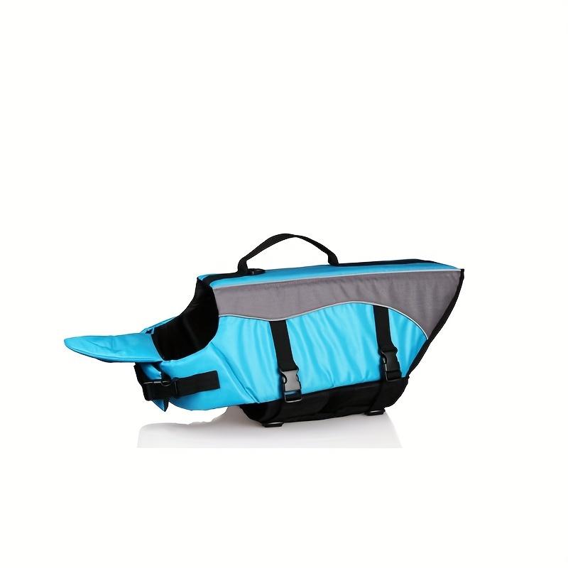 Регулируемый спасательный жилет для собак - повышенная плавучесть, прочная спасательная ручка для мелких и крупных пород, нейлоновый жилет для плавания с фиксатором