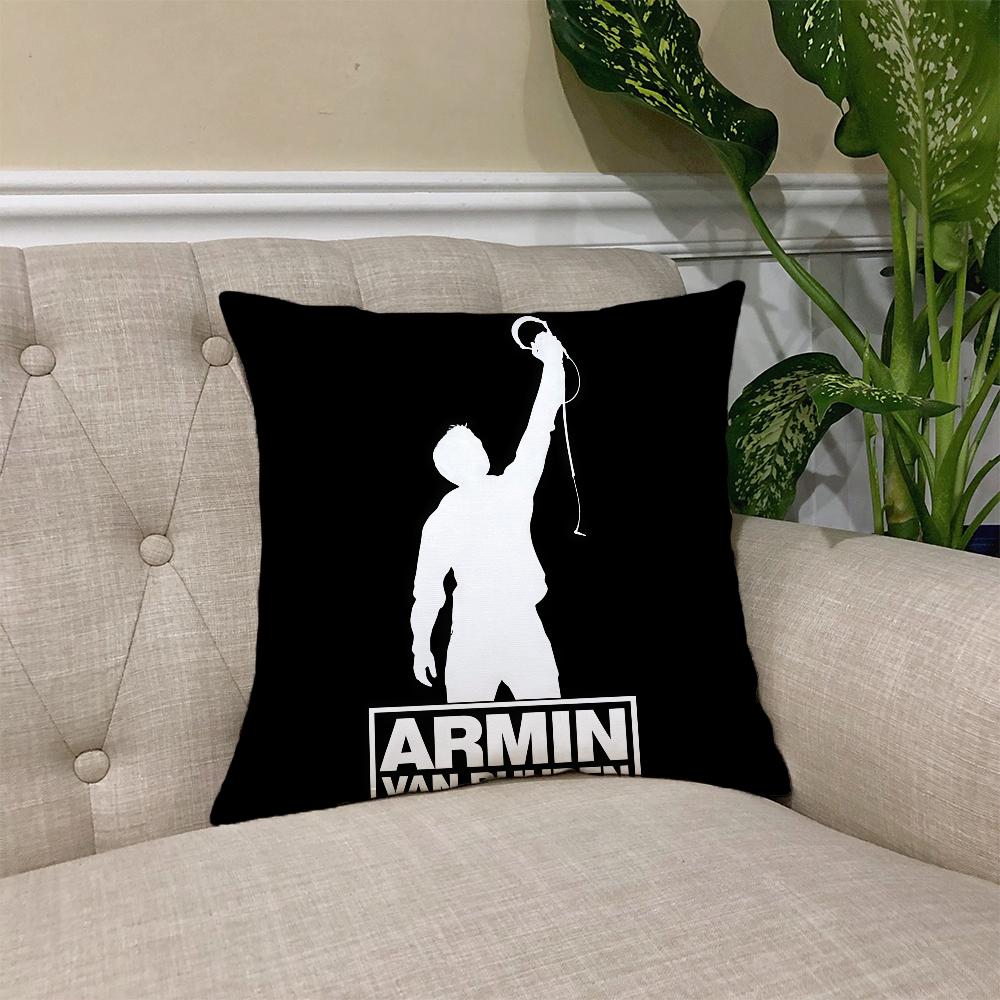 Чехол для подушки дивана A-Armin Квадратный чехол для подушки дивана B-Buuren DJ Чехол для подушки Повседневный Удобный Мягкий к коже