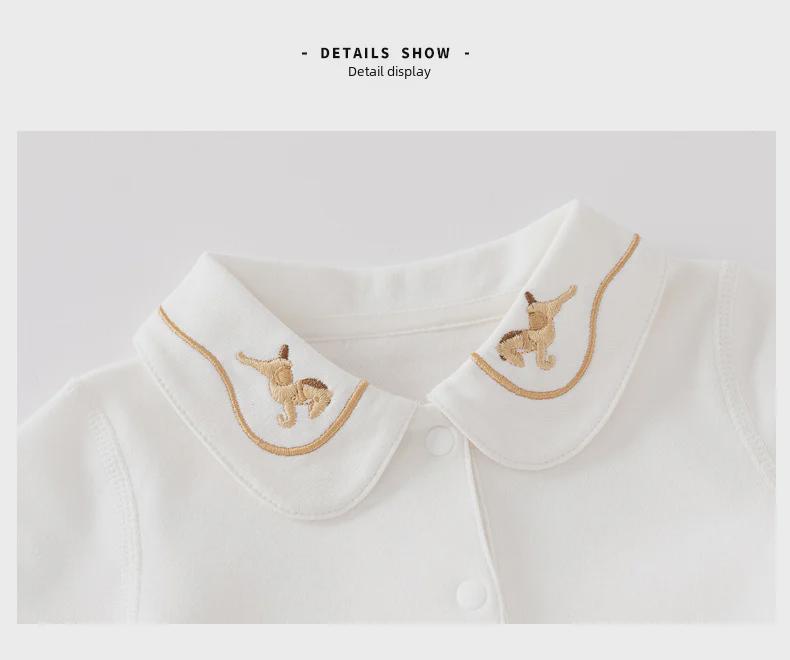 Летний комбинезон Nordic Trojan Baby: Легкий комбинезон для новорожденных с короткими рукавами