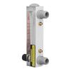16‑160LPH Adjustable Liquid Flowmeter Transparent High Accuracy Water Flow Meter Panel Type