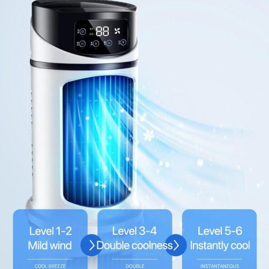 Портативный мини-кондиционер, охладитель воздуха, вентилятор с водяным охлаждением, кондиционер, офисный мобильный кондиционер, охладитель воздуха