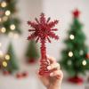 Christmas Tree Top Star Decoration Christmas Tree Decoration Hollowed-out Star Festival Decorative Item
