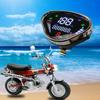 Motorcycle Meter 12V LED Instrument Assembly LCD Display Digital Speedometer Tachometer Waterproof for Honda DAX 70 CT50 CT70