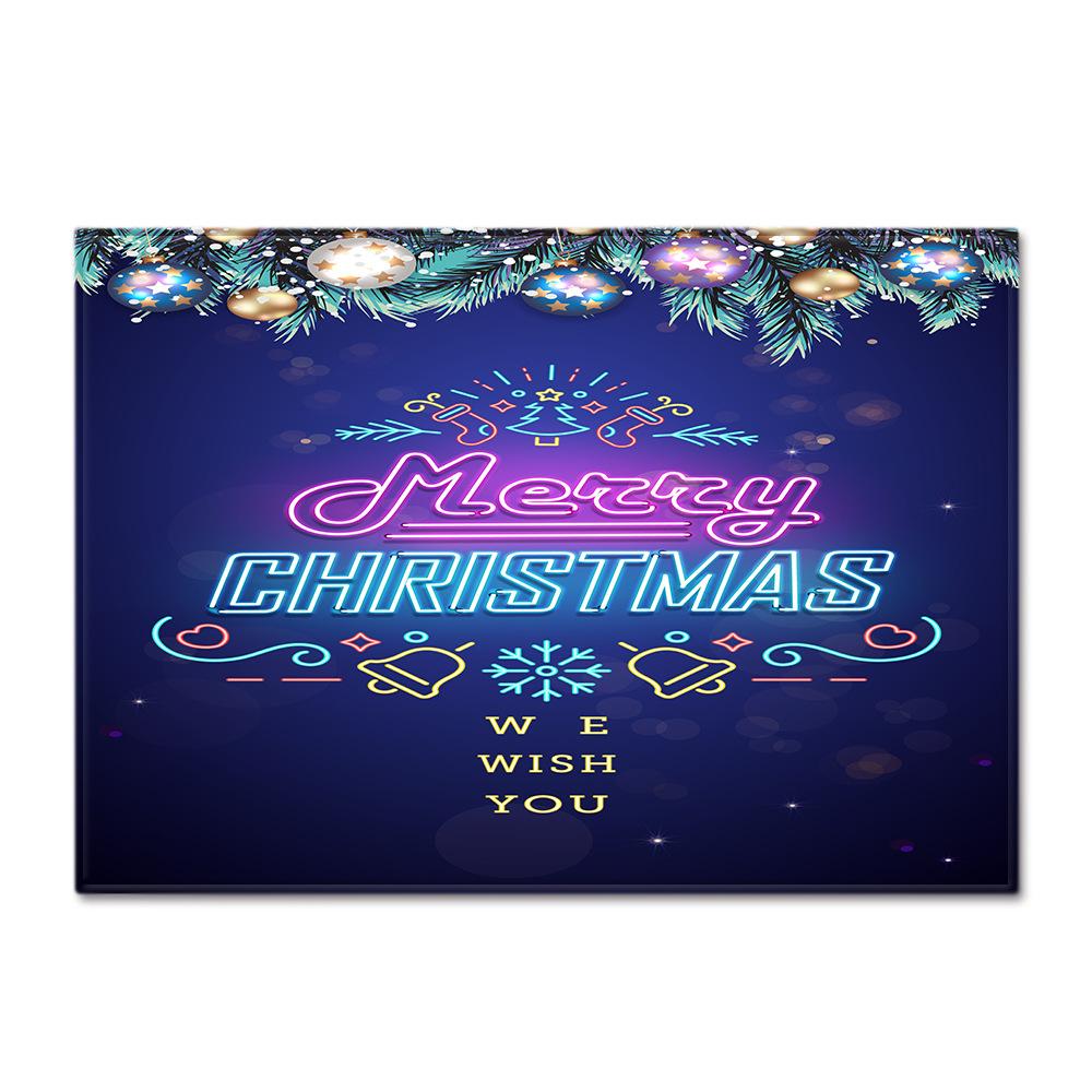 Christmas Living Room Floor Mat Bedroom Dining Room Carpet Carpet Doormat