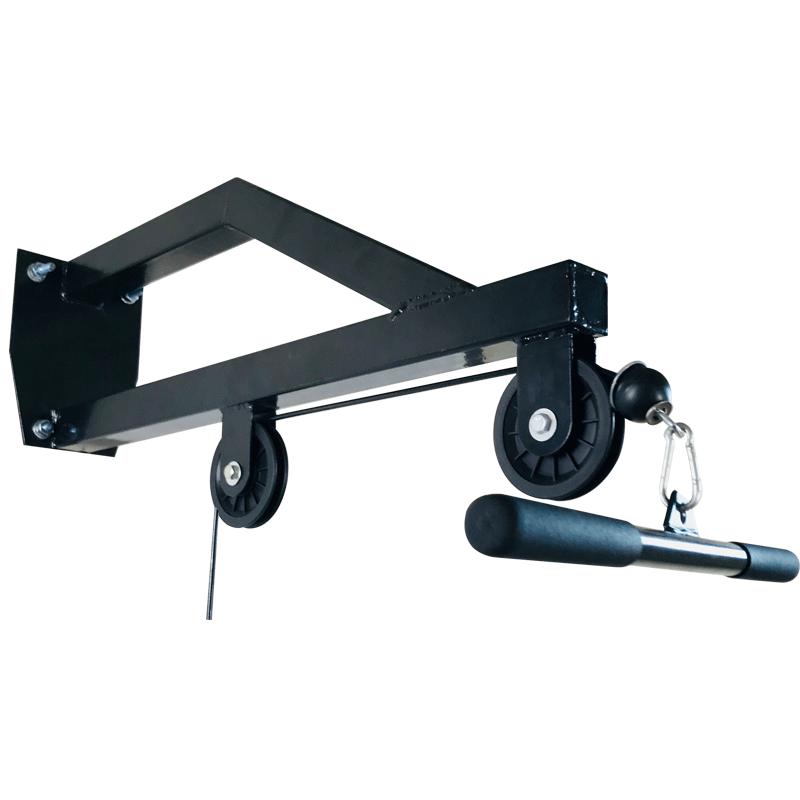 Wall-Mounted Pulley Cable Machine for Lat Pulldowns