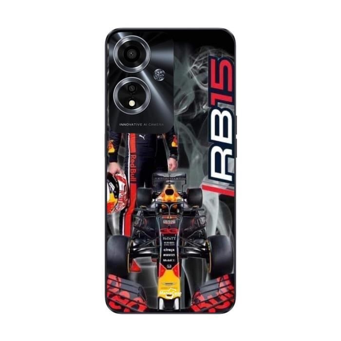 Coque - MANIACASE - Oppo A59 5G - Max Verstappen - Renault Sport - Red Bull F1