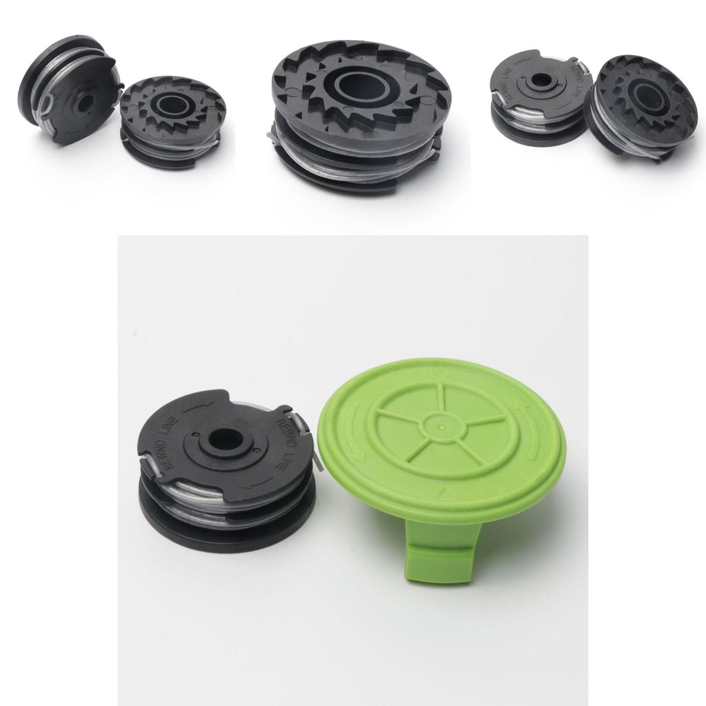 Greenworks Grass Trimmer Replacement Coil Cover Set For Lawn Equipment
