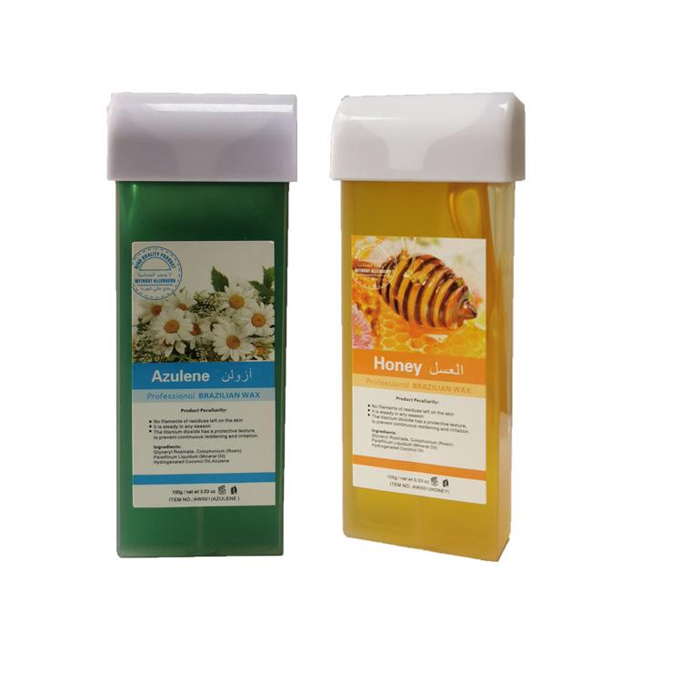 100g Depilatory Wax Roll-On Cartridge - Honey Wax Hair Removal Strips