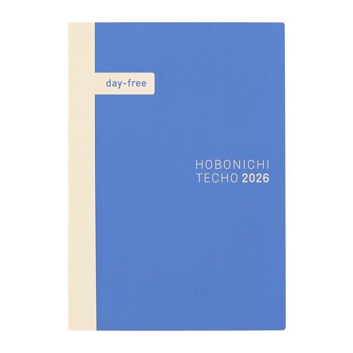Планер Hobonichi Techo 2026 A5 Без дат Синий