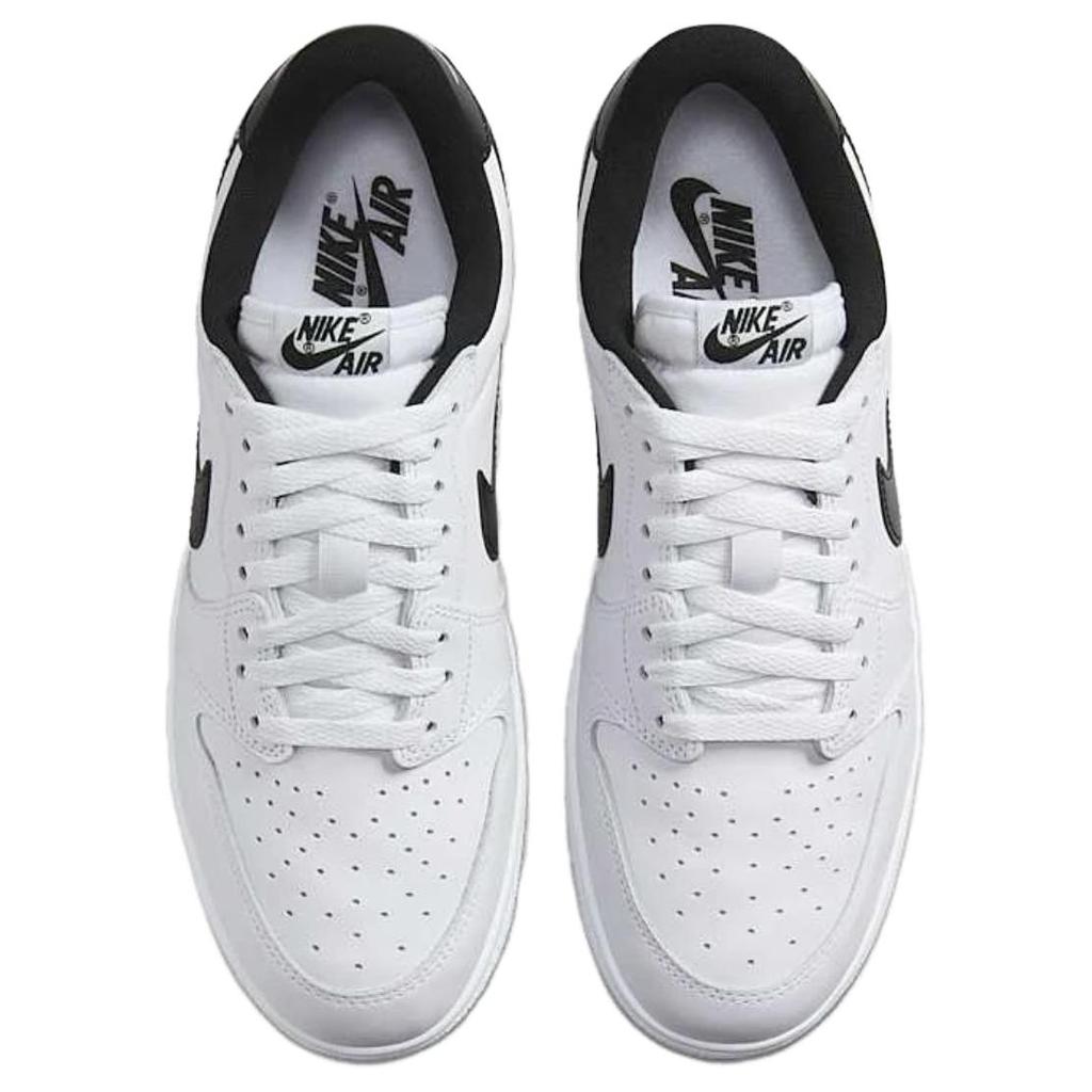 Air Jordan 1 Retro Low 85 OG Metallic Black Men Sneakers White Neutral-Grey FB9933-102