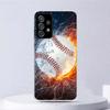 Спортивный мягкий чехол в стиле бейсбола для Samsung Galaxy A17 A16 A26 A36 A56 A15 A14 A13 A55 A54 A53 Чехол для телефона A25 A35 A24 A34 A23 A33 A05S