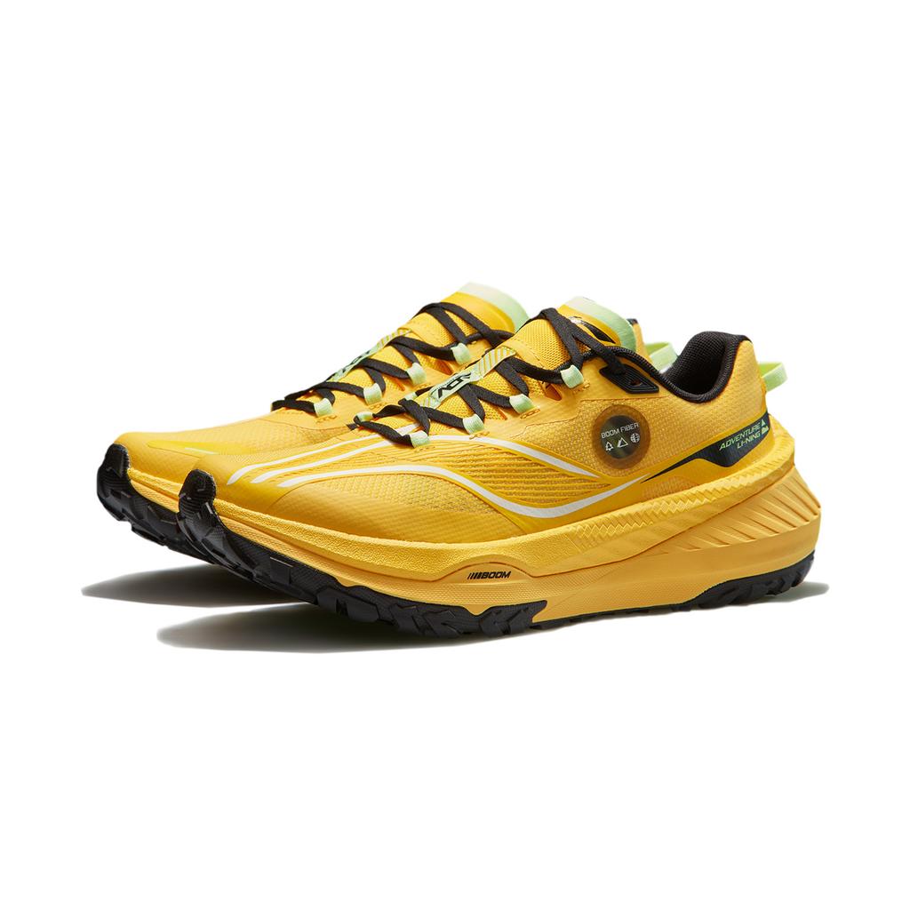 Кроссовки мужские Li Ning Lu повседневные амортизирующие нескользящие износостойкие с низким верхом желтые ARNT003-1