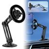 Upgrade Window Car Phone Holder Universal 360° Pro,magnetic Car Phone Bracket Windscreen Support Mount Retractable Folding Phone Stand Holder