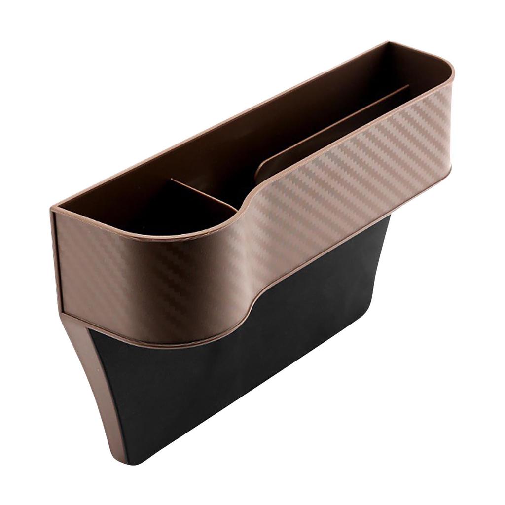 Car Seat Filler, Multifunctional Seat Storage Box With Cup Holder Hole Position With USB Car Charger