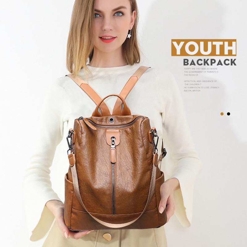 Рюкзак женский корейский вариант сумки женская дорожная сумка повседневный рюкзак двойного назначения модный женский рюкзак