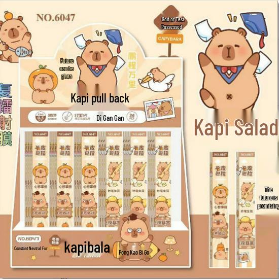 Черная шариковая ручка Hello Kitty - Быстросохнущие гладкие чернила для школьников