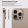 For Apple iPhone 16 Plus Pro Max Luxury Camera Circle Plating Metal Lens Anti-scrached Case Cover Bumper Protection Ring Guard Protector