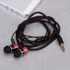 Bass Stereo In-Ear Earphone Wired Headphone Earbud Metal Headset for Phone PC
