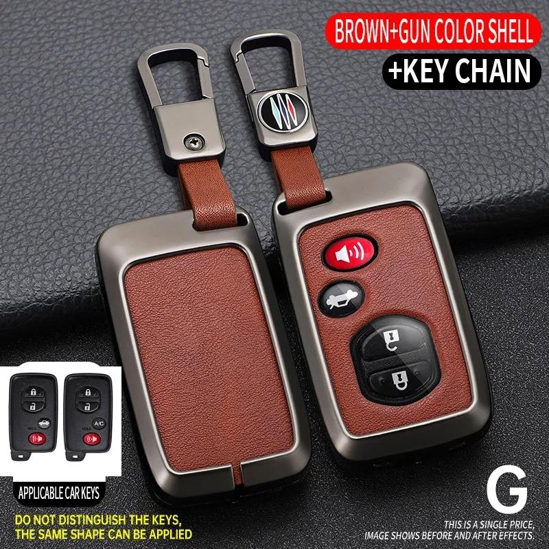 2/3/4 Buttons Alloy Car Key Case Fob Cover Shell for Toyota VXKJD7 Corolla Camry Avalon Prius RAV4 Highlander 4 Runner Land Cruiser