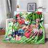Digimon cartoon printed blanket Flannel Warm blankets Soft and comfortable blanket bed linings cubre cama Birthday Gift