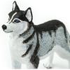 Сафари ООО. Фигурка Сибирского Хаски - Детализированная Пластиковая Модель 3,25" - Веселая Образовательная Игрушка для Мальчиков, Девочек и Детей от 3 лет