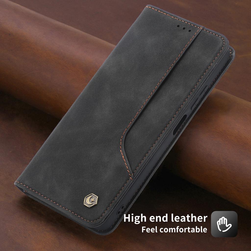 Flip Leather Phone Case for Samsung Galaxy A57 A37 A17 A56 A36 A16 A26 A15 A35 A55 S26 S25 S24 FE S23 Ultra + Card Wallet Cover