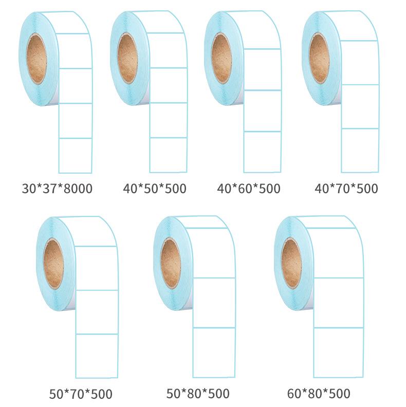 Термопечать Самоклеящиеся этикетки Наклейки: Прочные, водостойкие и устойчивые к разрывам этикетки со штрих-кодом