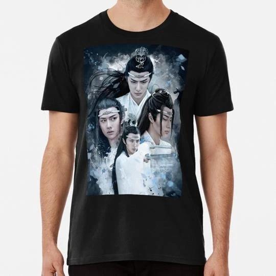 Неукротимый. Футболка Lan Wangji S-5XL Сделано в США