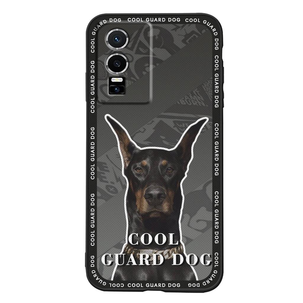 Durable Silicone Phone Case For VIVO Y76 5G Soft case Full wrap Waterproof protective Fashion Design Cover Cute Cartoon