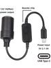 1 шт. 5 В 2 А USB на 12 В гнездо прикуривателя USB-адаптер прикуривателя конвертер Автомобильная электроника Аксессуары