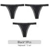 FINETOO 3pcs/set Sexy Thongs Women Lace G-string Underwear S-XL Nylon T-Back Underpants Ladies Sexy Panties Female Lingerie 2023