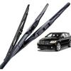 Suitable for 2006-2012 Dodge Coolway Front and Rear Wipers, Wiper Blades 24 Inches + 19 Inches + 12 Inches