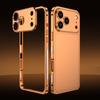 Металлический чехол для телефона для IPhone 17/17 Pro/17 Max/17 Air/12/13/14/15/16 Pro Max Съемная крышка объектива Чехол для телефона с теплоотводом и скрытым отверстием для ремешка