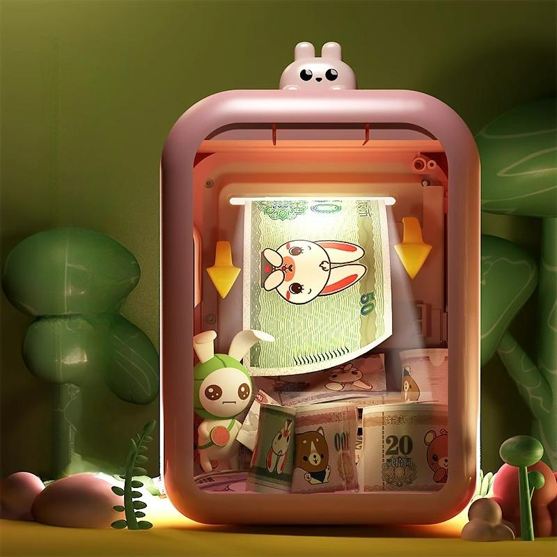 Электронная копилка Детская касса Сейф с паролем Умная копилка с отпечатками пальцев Автоматический банкинг Детская подарочная копилка