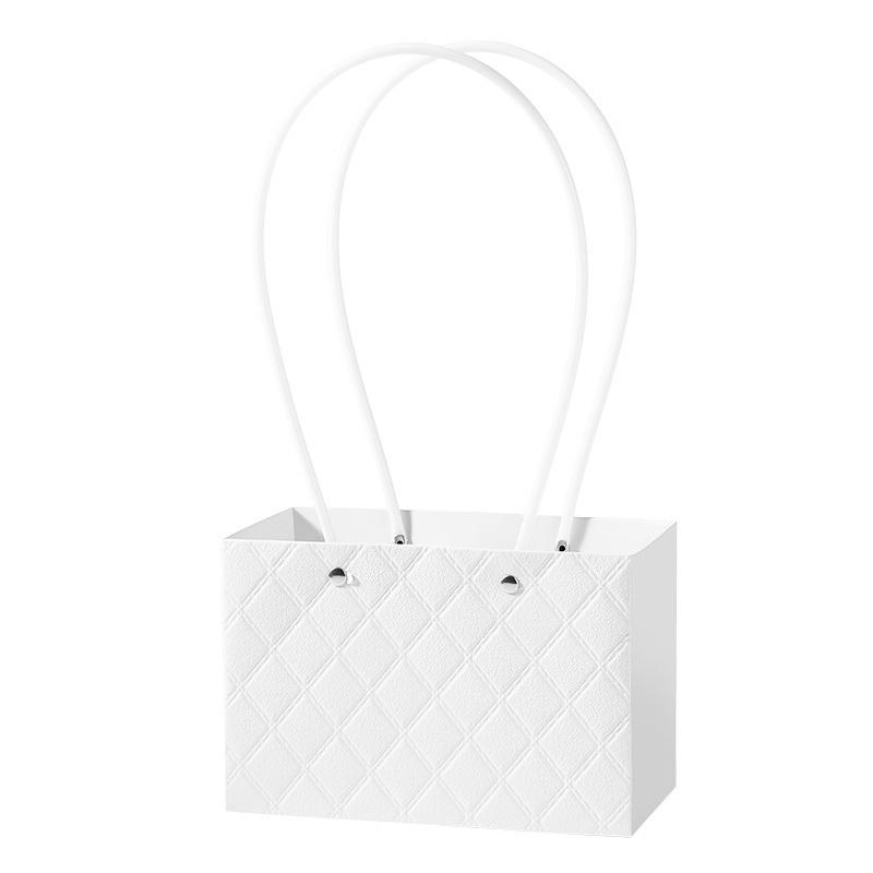 1 шт., сумка для упаковки цветов, портативная с ручкой, роза, крафт-бумага, красочная коробка для цветов, подарок на день рождения, свадебная вечеринка