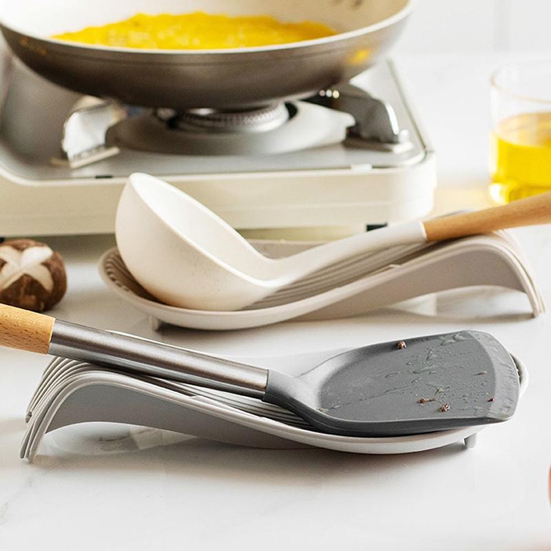 1 шт. силиконовый держатель для ложки кухонная подставка для ложки утварь термостойкие полки для хранения кухонные принадлежности кухонные принадлежности для приготовления пищи кухонные принадлежности