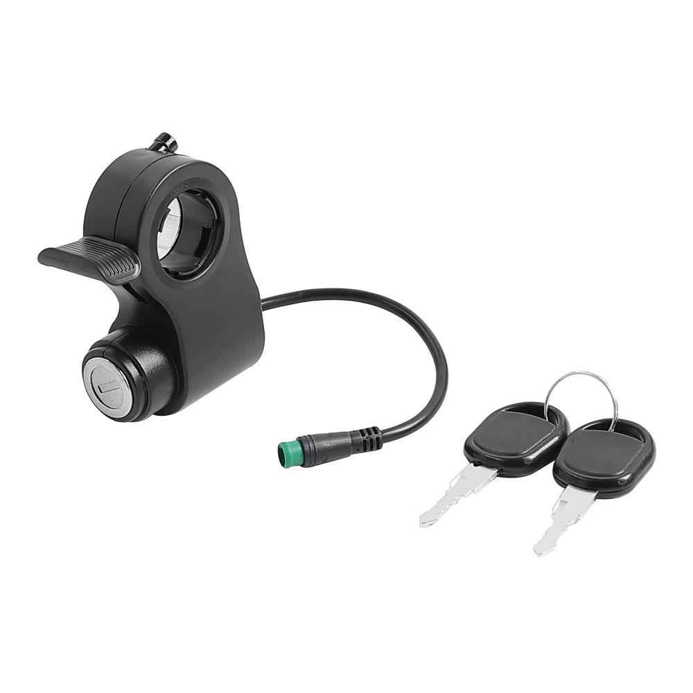 Ручка газа для самоката Kukirin G2 Pro/Max с замком-ключом
