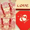 3D Открытки ручной работы в стиле поп-ап LOVE Приглашения для свадебной пары Поздравительные открытки Красная поздравительная открытка Открытка для пары