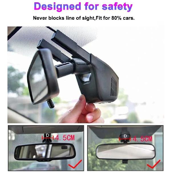 4K USB APP WIFI Car Hidden Driving Recorder No screen Mobile Internet parking monitoring Loop video Car Recorder HD night vision
