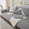Sofa Cushion Universal In All Seasons, Seat Cushion Cotton Cloth Embroidered Flower Cover Cloth Pure Cotton Fabric Sofa Towel Simple And Modern