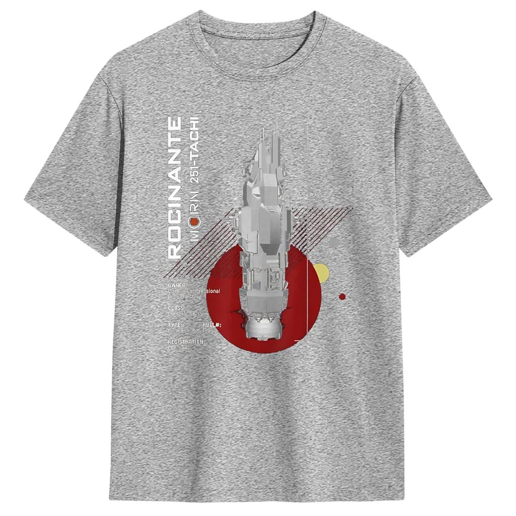 The Expanse MCORN Rocinante TShirt Unisexs Street Style TShirts Summer O Neck Harajuku Tee Shirt Casual Oversized Clothes
