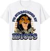 Lion King Scar Pattern Tshirt Unisex Women Cotton Tees Casual Couple Unisex Summer Streetwear Oversized Short Sleeve Tee