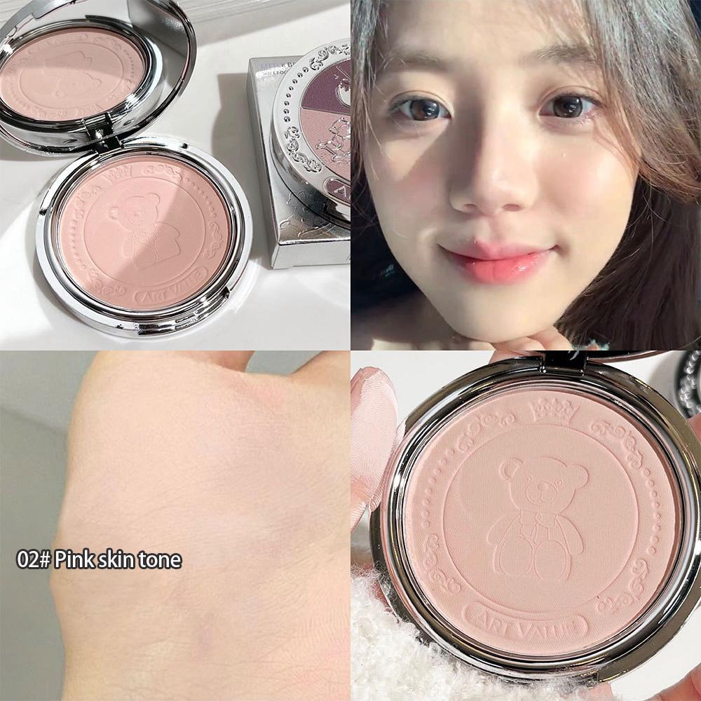 3 Natural Pink Loose Powder Oil Control Waterproof Mineral Face Pressed Makeup Powder Cosmetic Long Lasting Setting Powder
